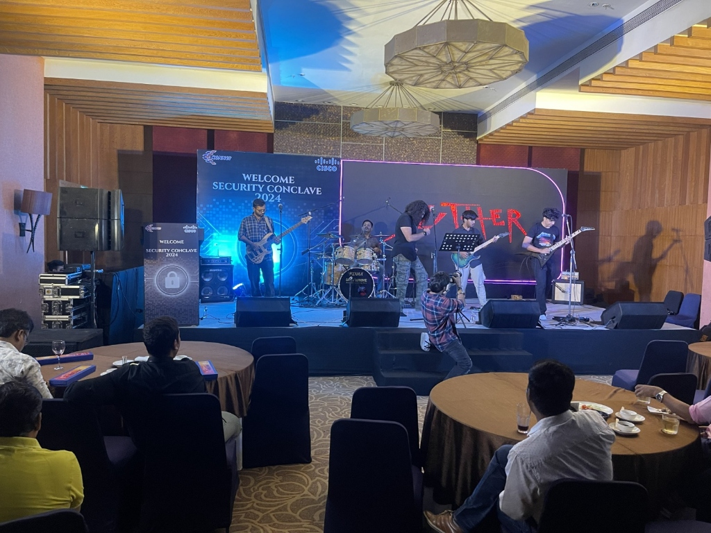 Live Musical Performance and Celebration at Konnet Security Conclave
