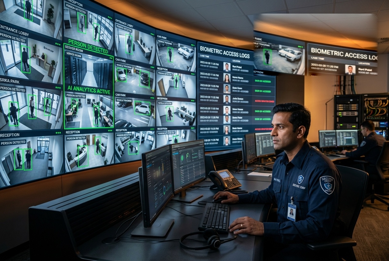 Integrated Electronic Security and Smart Surveillance