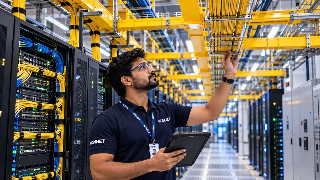 Structured Cabling and Fiber Plant Overhead Infrastructure