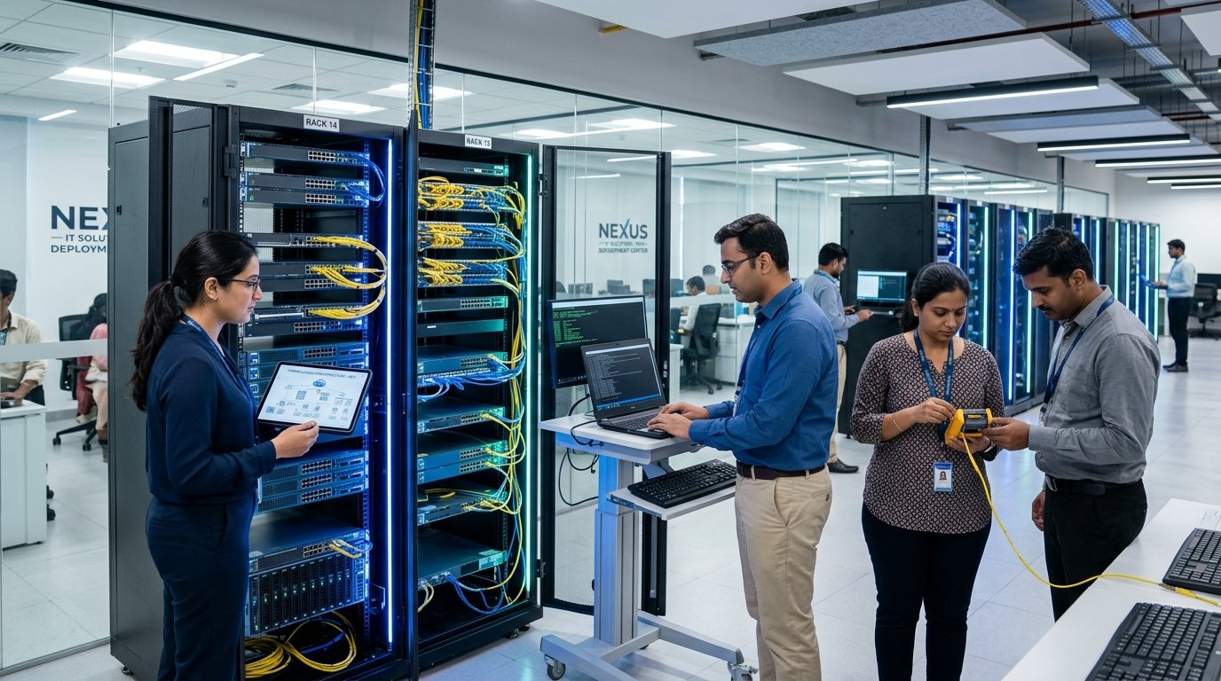 Konnet IT Deployment Engineers Staging Enterprise Hardware
